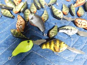 lot 242 image: Vintage lures without hooks
