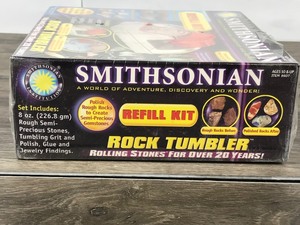 lot 404 image: Smithsonian Rock Tumbler Refill Kit Unopened