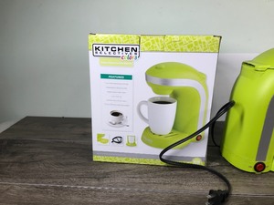 lot 410 image: Kitchen Selectives Single Serve Coffee Maker