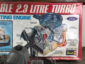 lot 420 image: Revell Visible 2.3 Litre Turbo Operating Engine Kit