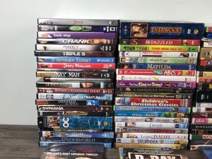 lot 435 image: 100 Movie DVDs