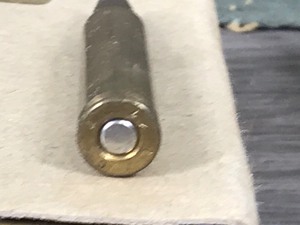 lot 444 image: 14 - 10 round clips of 5.56 ammunition with military Ammo carrying pouch