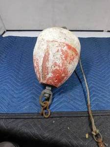 lot 261 image: Vintage Styrofoam buoy