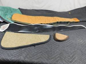 lot 291 image: 2 gun cases and 2 pistol cases