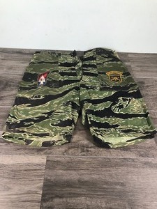 lot 495 image: Military Green Tiger Shorts