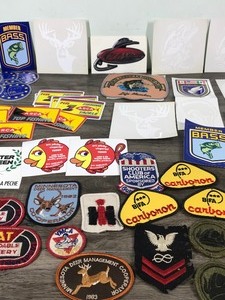 lot 498 image: Lot of Patches & Stickers