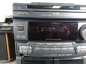 lot 512 image: Aiwa Digital Audio System NSX-V2100 & 3 Speakers