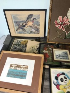 lot 518 image: Lot of pictures with frames