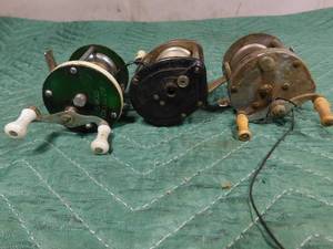 lot 345 image: 3 Vintage reels