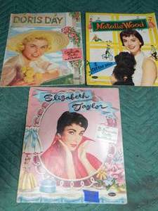 lot 362 image: 3 sets of 1950s paper dolls