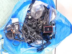 lot 372 image: Andrea headphone and cords for electronics