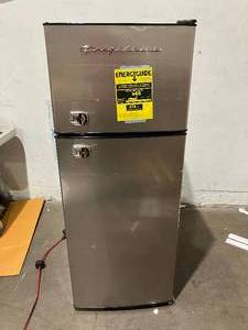 lot 62 image: Frigidaire EFR751 - Platinum Series Stainless Steel  7.5 cu ft 2-Door Apartment Size Refrigerator with Freezer