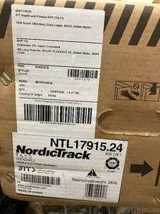 lot 64 image: NordicTrack T Series 6.5S Foldable Treadmill with Incline and Bluetooth Enabled.