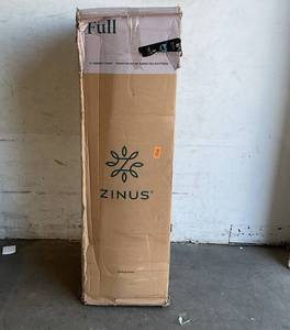lot 41 image: Zinus 12 Inch Green Tea Pressure Relieving Memory Foam Full Size Mattress Bed-in-a-Box