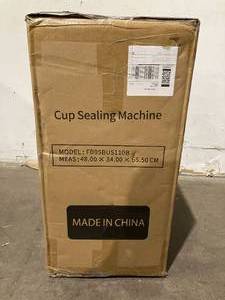 lot 77 image: WantJoin Cup Sealing Machine Full Automatic Cup Sealer Machine