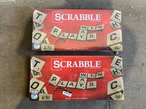 lot 83 image: LOT OF 2 Classic Scrabble Board Games