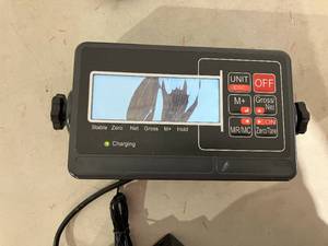 lot 192 image: 700 x 0.2 lbs. Medical Wheelchair Scale with Dual Ramp