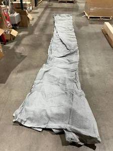 lot 260 image: Garden Expert 20 x 20 ft. Grey Square Sun Shade Sail