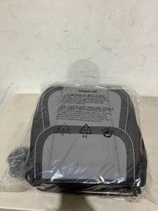 lot 261 image: LINGVIDO Gray and Black Faux Leather Car Full Seat Covers