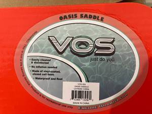 lot 283 image: VOS Oasis 2-Pack Water Saddle Float in Deep Cayman Coral