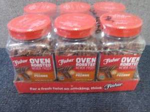 6- 17 oz Jars Fisher Oven Roasted P...