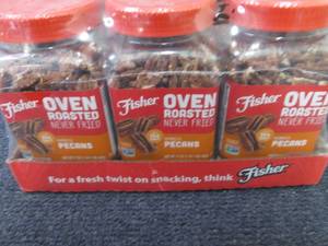 6- 17 oz Jars Fisher Oven Roasted P...