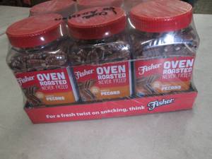 6- 17 oz Jars Fisher Oven Roasted P...