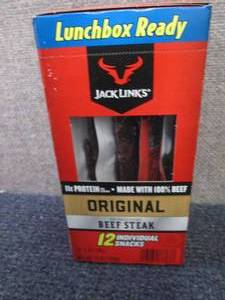 12- 1oz pks jack Links Beek Steak S...