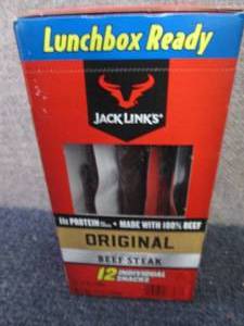12- 1oz pks jack Links Beek Steak S...