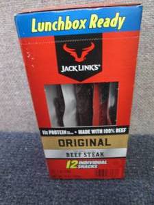 12- 1oz pks jack Links Beek Steak S...