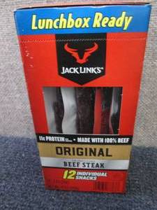 12- 1oz pks jack Links Beek Steak S...