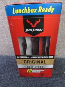 12- 1oz pks jack Links Beek Steak S...