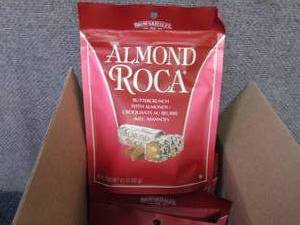 8- 4.5 oz pks Roca Buttercrunch Tof...