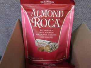 8- 4.5 oz pks Roca Buttercrunch Tof...