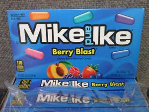 12- 5 oz Boxes Mike & Ike Berry Bla...