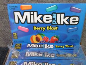 12- 5 oz Boxes Mike & Ike Berry Bla...