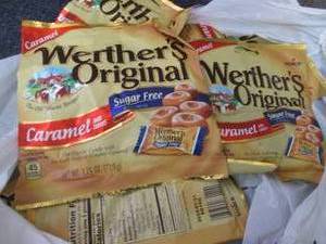 6- 1.46 oz Bags Werthers Original ...