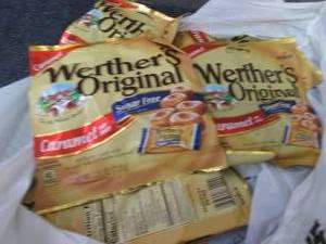 6- 1.46 oz Bags Werthers Original ...