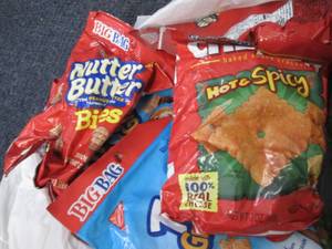 12 pks Assorted Snacks...