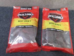 2- 10 oz pks Jack Links Teriyaki Be...