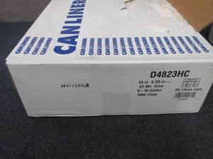 Case of D4823HC Trash Liners 8-10Gl...