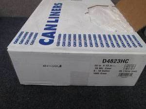 Case of D4823HC Trash Liners 8-10Gl...