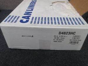 Case of D4823HC Trash Liners 8-10Gl...
