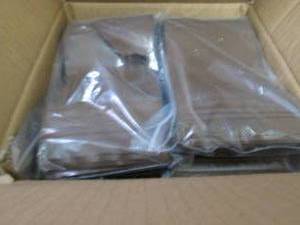 Case of 1000- 4x6 inch Amber Zipper...