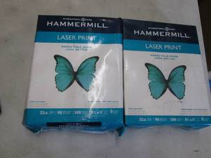 2 Reams Hammermill 32 lb Laser Prin...