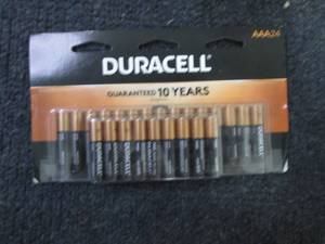 24- AAADuracell Batteries...