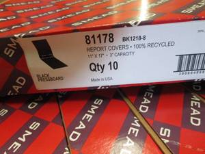 5 Boxes of 10ct Smead Report Covers...