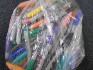 3 open 24pks Colored Sharpies...