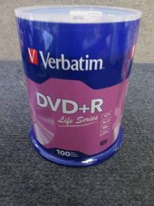 100 pk Verbatim DVDR ...