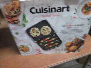 Cuisinart 5-in-1 Griddler open box ...